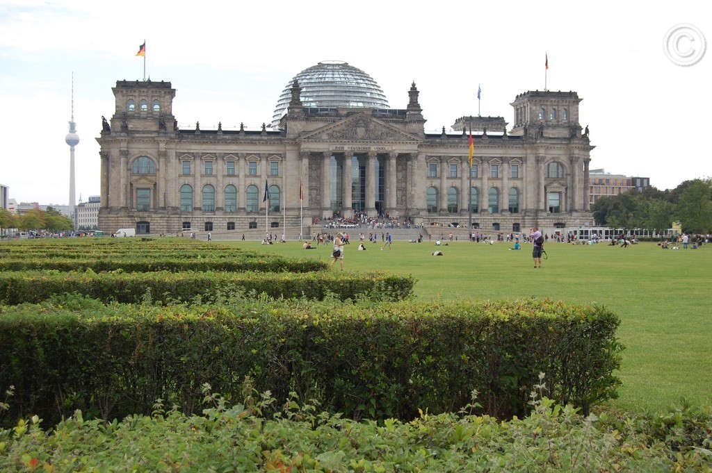 Reichstag Platz der Republik Berlin