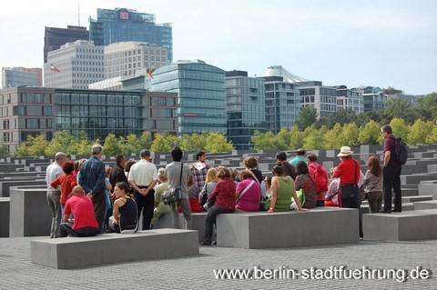 Berlin Walking tour at the Holocaust Memorial